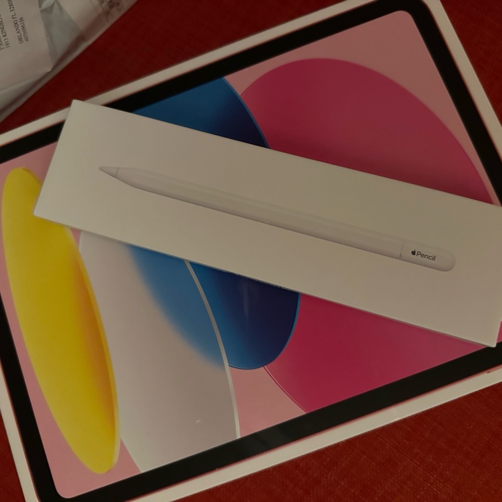 iPad and pencil